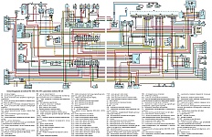 Схема электрооборудования автомобилей ГАЗель ГАЗ-3302 и ГАЗ-2705 с двигателями ЗМЗ-40522 и ЗМЗ-40524