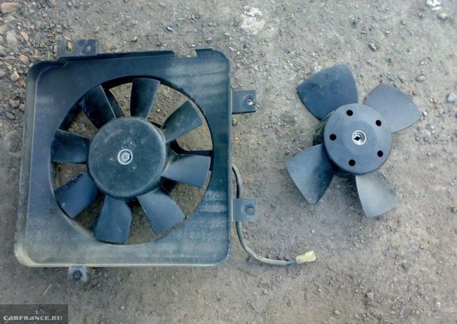 Вентилятор радиатора ВАЗ-2112