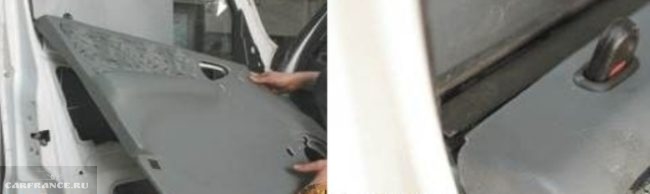 Процесс демонтажа обшивки передней двери Нива Шевроле