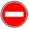 Въезд запрещен - дорожный знак 3.1