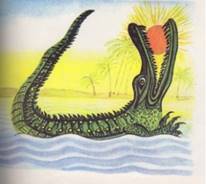 Крокодил с украденным солнцем