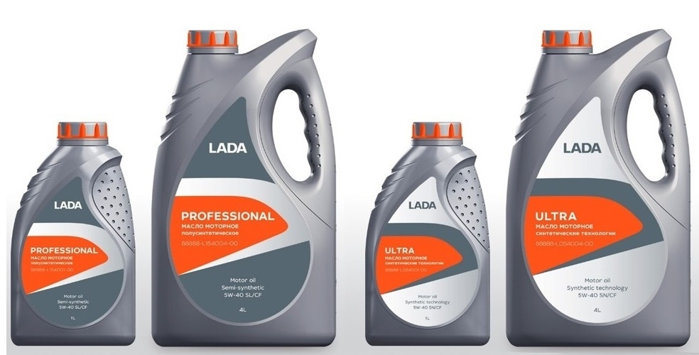Есть Lada Professional и Lada Ultra. Lada Professional - это та самая «полусинтетика», а Lada Ultra уже синтетическое, копия Лукойл Люкс. «Синтетику» заливают по желанию клиента и соответственно доплату.